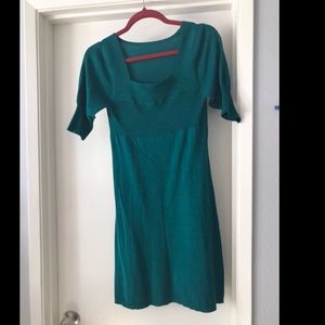Emerald Sweater Dress